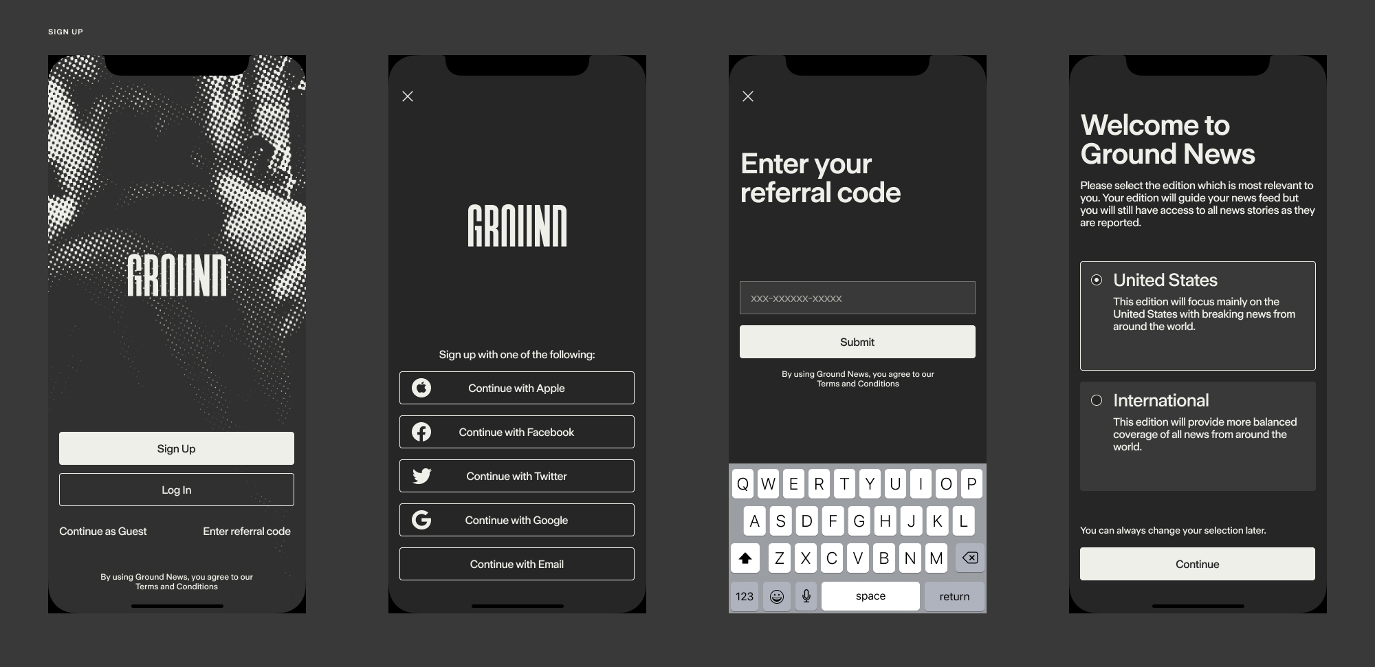 Sign-up